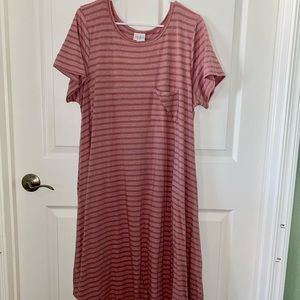 Brand new - Muave stripped XL Carly